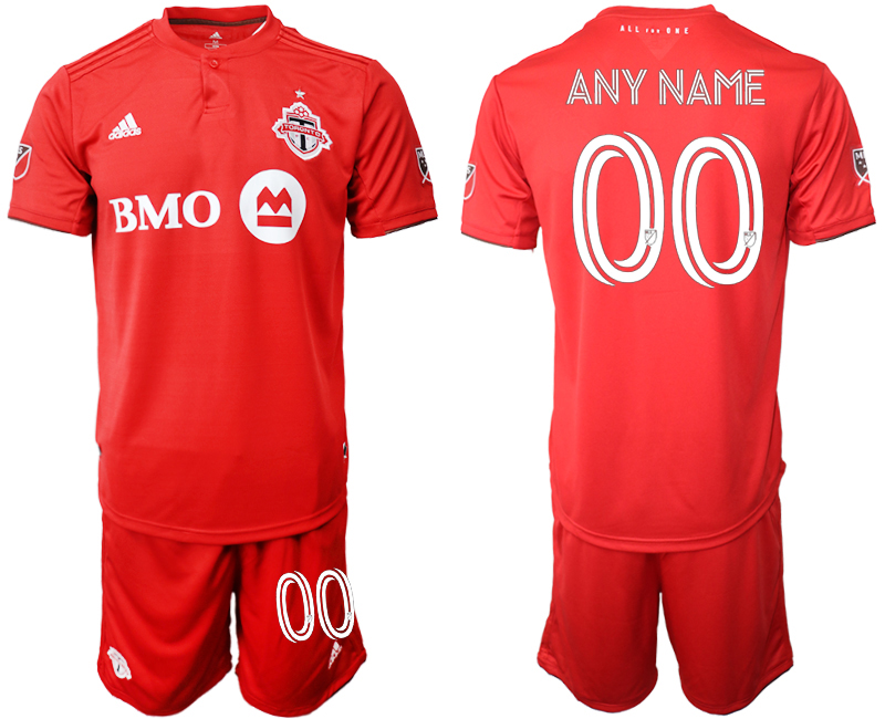 Men 2020-2021 club Toronto FC home customized red Soccer Jerseys->customized soccer jersey->Custom Jersey